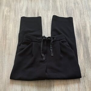 Wilfred Black Pants with Tie Waist